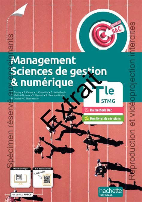 Calaméo Objectif Bac Management Sciences de gestion et numérique