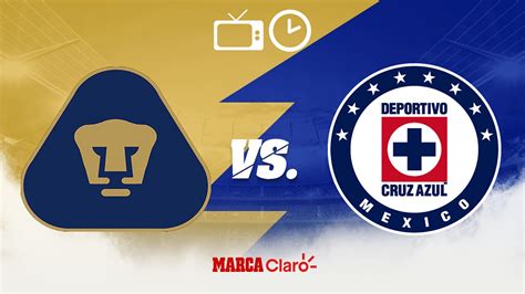 Partidos De Hoy Pumas Vs Cruz Azul Horario Y Dónde Ver Hoy En Vivo