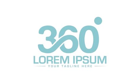 Premium Vector | 360 Logo Design Unique and Professional 360 Letter ...