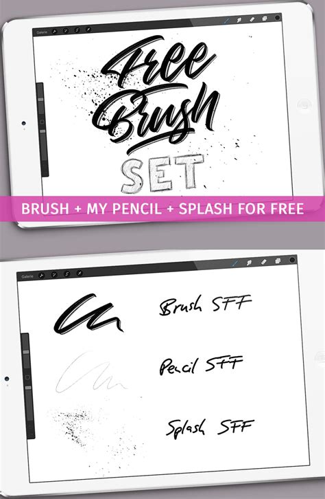 Free Procreate Brush Set On Behance