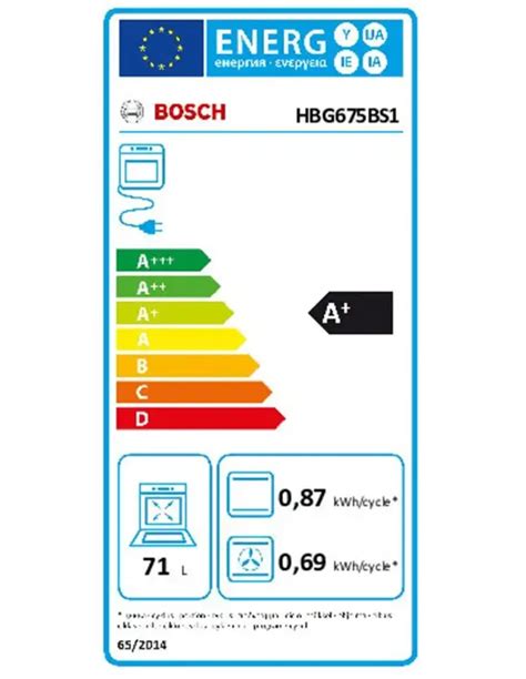 Bosch HBG 675 BS 1 Elektrische Oven Inbouw