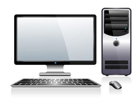 Desktop Pc Design Vectors Eps Uidownload