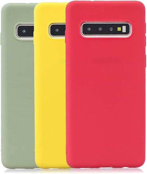 Rongecr X Color Puro Funda Para Samsung Galaxy S Plus Carcasa