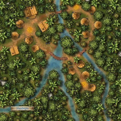 Jungle Village Inkarnate Create Fantasy Maps Online