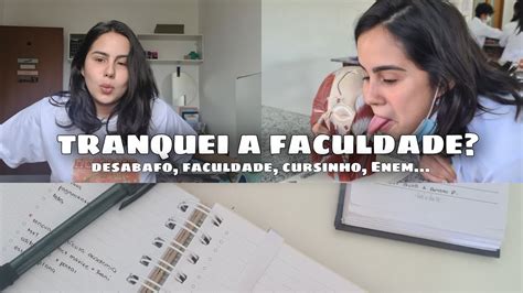 TRANQUEI A FACULDADE? Faculdade, Enem, cursinho, vida universitária ...