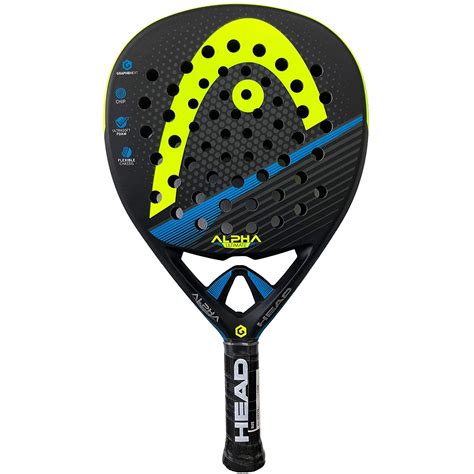 Head Pala Graphene Xt Alpha Ultimate Yellow Planeta Grafeno