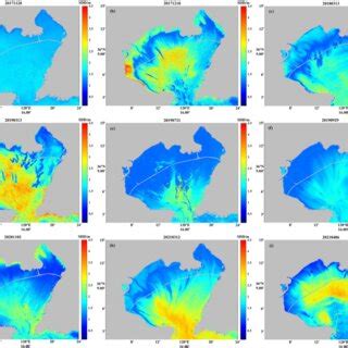 Spatial Distributions Of Seasonal Mean Sdd In Jzb From To A