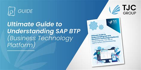 Guide Pour Comprendre La Plateforme SAP BTP