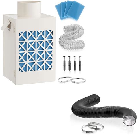 Amazon.com: Indoor Dryer Vent Kit - 4" Indoor Dryer Vent+ 4“ 16FT Dryer ...