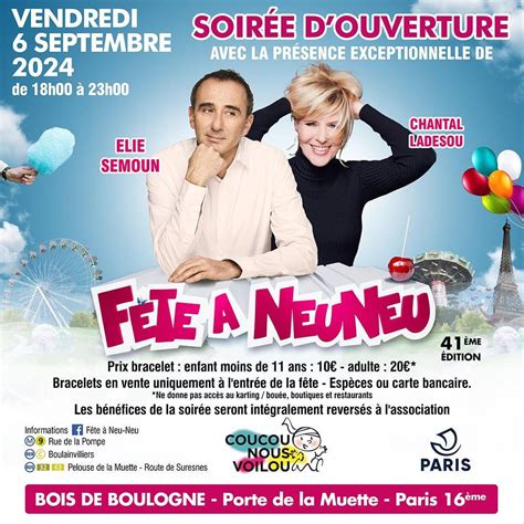 La Fête à Neuneu 2024 lunapark v Bois de Boulogne zadnji dnevi