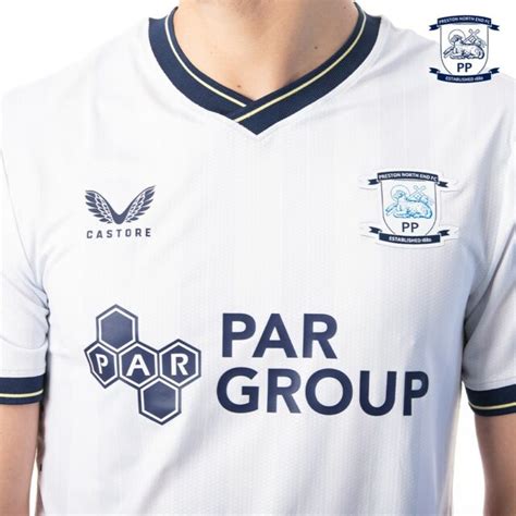 Nova Camisa Do Preston North End 2023 2024 Castore MDF