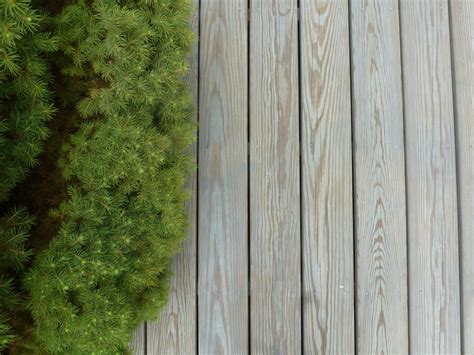 Deck Stained With Armstrong Clark Driftwood Gray Oil Based Wood Stain