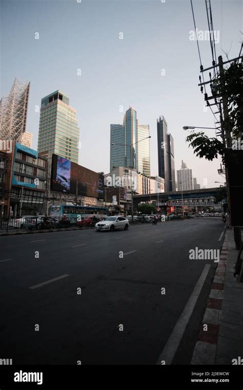 Asok Montri Road Aka Soi Sukhumvit 21 Bangkok Thailand Stock Photo Alamy