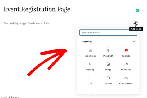 How To Create A Wordpress Event Registration Form Step By Step