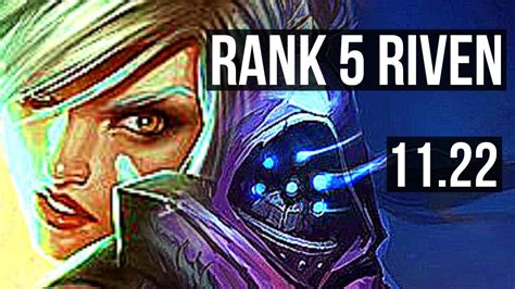 Riven Vs Jax Top Defeat Rank 5 Riven 1 0m Mastery Jp Master