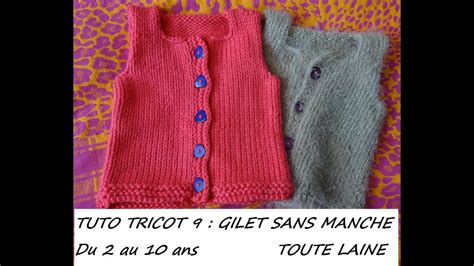 Apprendre A Tricoter Un Gilet Sans Manche Femme