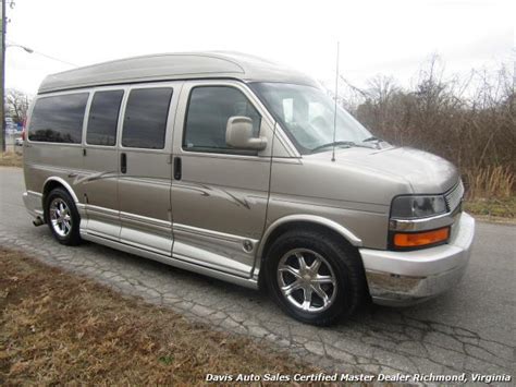 2003 Chevrolet Express 1500 Explorer Limited Se 4x4 Awd Conversion Hi Top