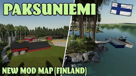 Paksuniemi Finland Fs Map Tour New Mod Map Farming