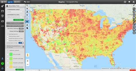 Guide To Geographic Heat Maps Types And Examples Maptive