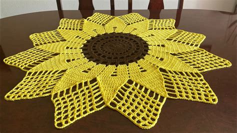 Centro De Mesa A Crochet Paso A Paso Youtube