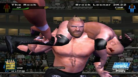 The Rock Vs Brock Lesnar Vs Sting WWE SD Here Comes The Pain All Stars