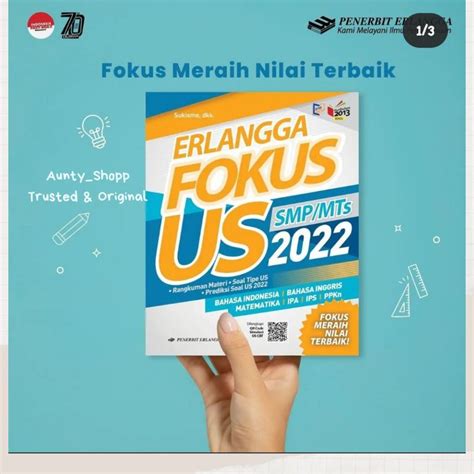 Jual Buku Soal Ujian Fokus Erlangga Smp Original Shopee Indonesia