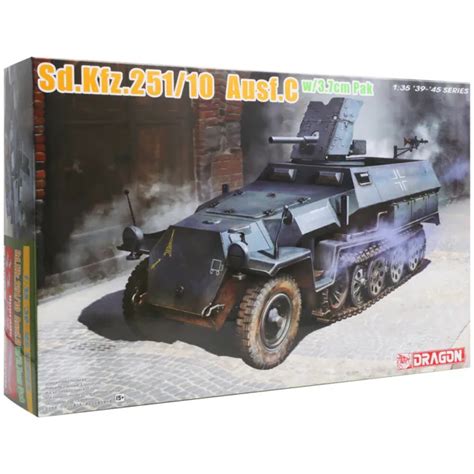 Dragon Sd Kfz Ausf C Halbspur Mit Cm Pak Modellbausatz D