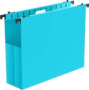 Amazon Shutex Extra Capacity Plastic Hanging File Folders 12 Pack