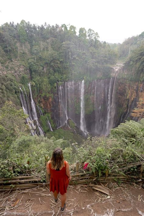 Tumpak Sewu Waterfall In East Java Indonesia This World Traveled