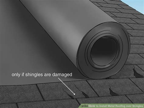 6 Easy Ways To Install Metal Roofing Over Shingles Wikihow