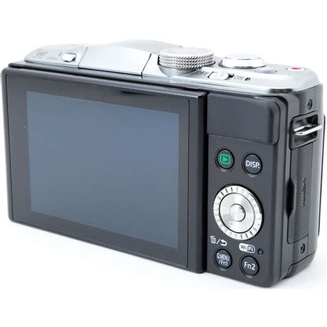 パナソニック Panasonic ミラーレス LUMIX DMC GF6 ダブルズームレンズキット ブラック 中古 Wi Fi搭載 新品SD