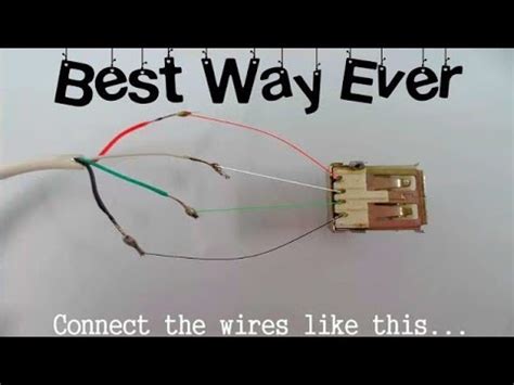 How To Make Otg Cable In Details Mr Thinker Youtube