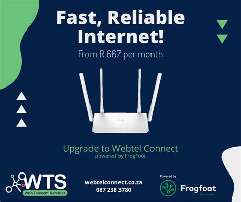 Frogfoot Fibre Internet Packages Web Telecom Services