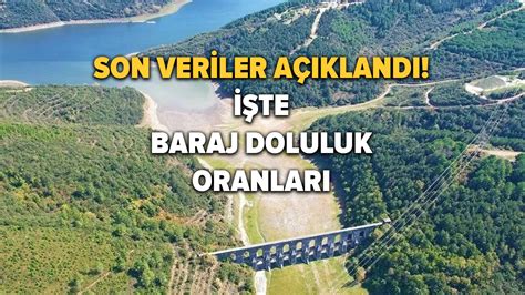 Baraj Doluluk Oranlar A Kland Stanbul Baraj Doluluk Oran Son