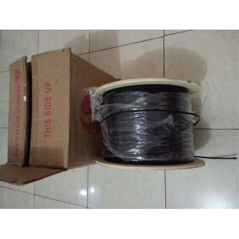 Jual Kabel Drop Wire Optik DW FO FTTH 2 Core Meteran Kota Bandung