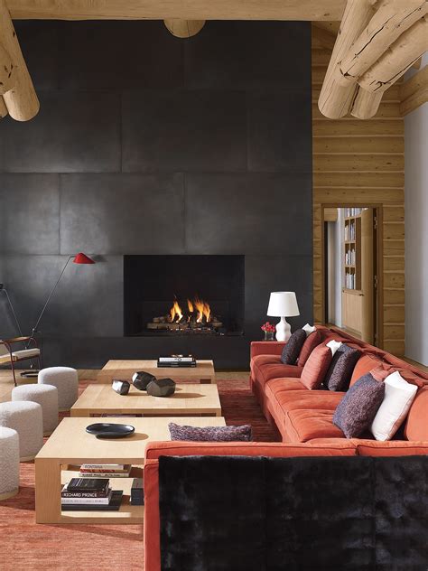 Modern Living Room Ideas With Fireplace | Baci Living Room