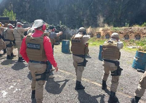 Policiais Militares Recebem Treinamento Com As Novas Pistolas Beretta