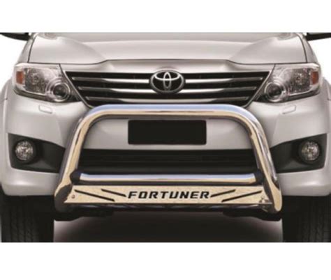 Toyota Fortuner Stainless Steel Nudge Bar With Sump Guard