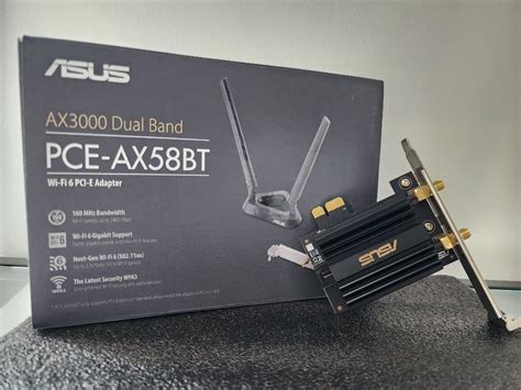 Asus Ax Dual Band Pci E Wifi Adapter Pce Ax Bt Computers Tech