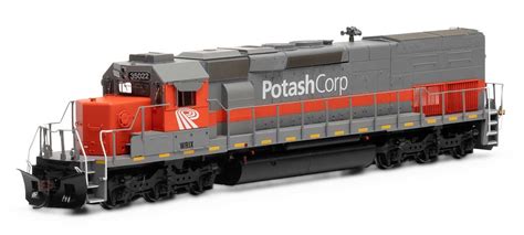 Athearn HO ATH73056 DCC Ready EMD SD40T-2 Locomotive Potash Corp WRIX #35022