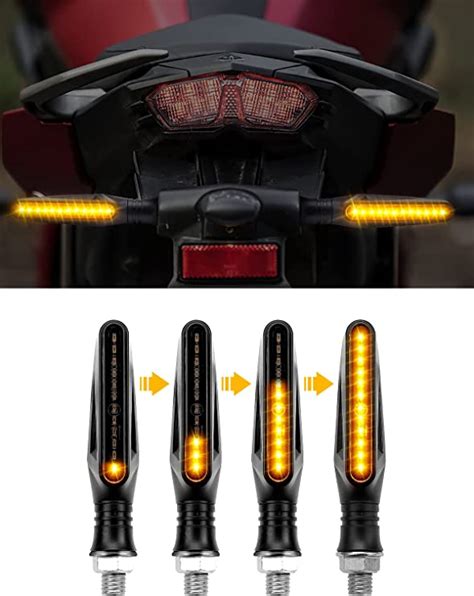 Amazon KEMIMOTO Motorcycle Turn Signals Motorcycle Indicators