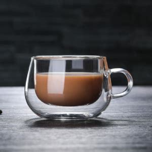 Double Glass Pyrex Coffee Mug 100ml Buy Online At Best Price In Egypt