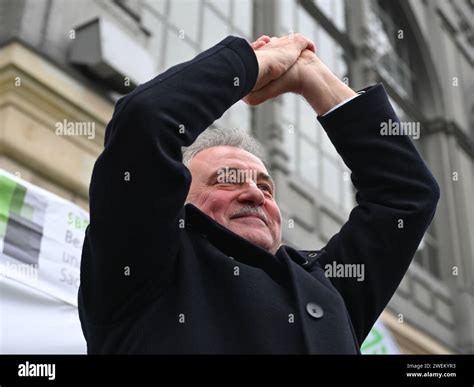 Dresden Deutschland Januar Claus Weselsky Vorsitzender Des