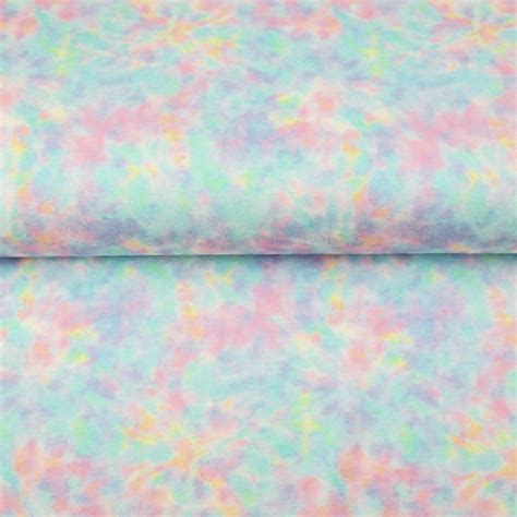 Cotton Candy Tie Dye Cotton Lycra