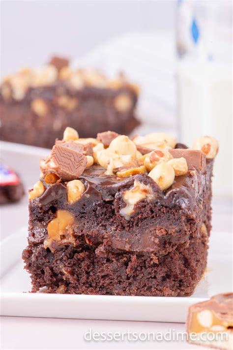 Snickers Poke Cake - The Best Snickers Cake Recipe