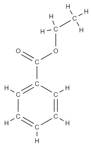 Ethyl Benzoate Condensed Structural Formula