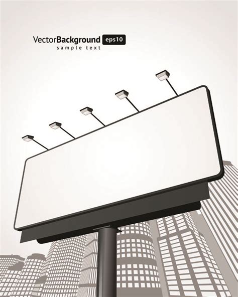 Blank billboard (1821) Free EPS Download / 4 Vector