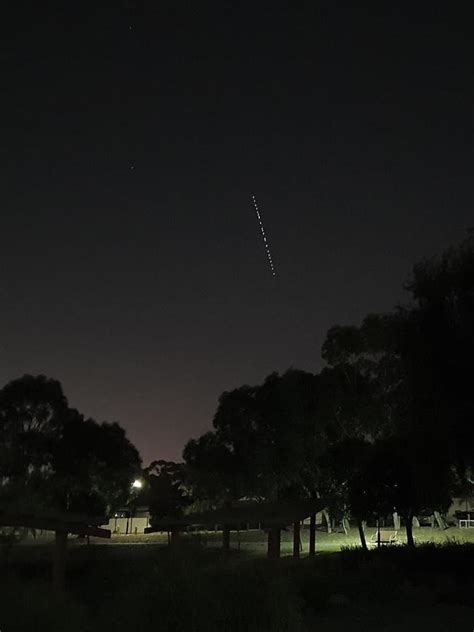 When you can see Elon Musk’s Starlink satellite train in Australia ...