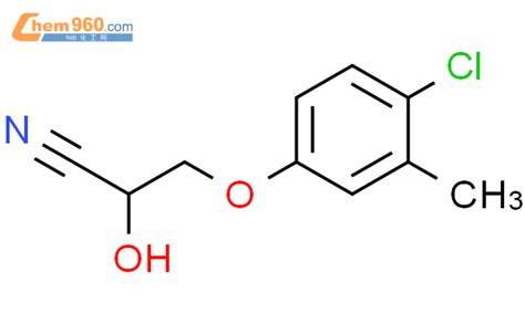 122956 08 5propanenitrile 3 4 Chloro 3 Methylphenoxy 2 Hydroxy