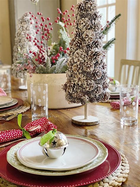 13 Ways to Set Your Table for Christmas Dinner - MY 100 YEAR OLD HOME